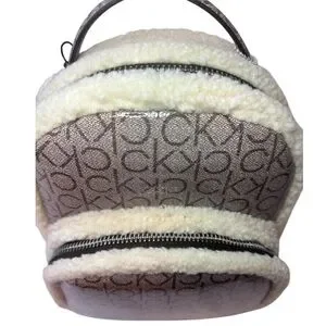Calvin Klein Sherpa Backpack ? Monogram CK Logo & Multiple Pockets ? Calvin Klein | Bags | Calvin Klein Sherpa Backpack Monogram  main image 2